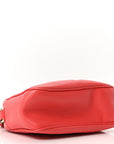 Pebbled Calfskin Small Soho Disco Bag Tabasco Red