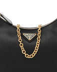 Saffiano Lux Re-Edition 2005 Shoulder Bag Black