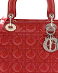 Patent Cannage Large Lady D1OR Fuchsia