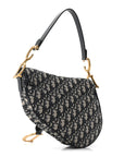 Oblique Saddle Bag Blue