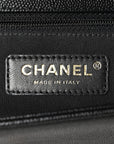 Caviar Quilted New Medium Boy Flap Black