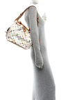 Monogram Multicolor Petit Noe White