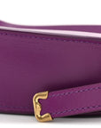 Calfskin Mini Shield Sling Bag Thistle