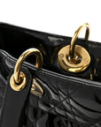 Patent Cannage Large Lady D1OR Black