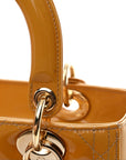 Patent Cannage Medium Lady D1OR Dark Beige