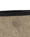 Toile H Buffle Skipper Garden Party 36 MM Tote Black