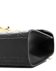 GCCIssima Small Padlock Shoulder Bag Black