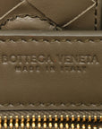 Suede Intrecciato Small Andiamo Shoulder Bag Cypress
