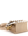 Calfskin Le Chiquito Whipstitch Beige