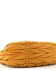 Suede Matelasse Mini Wander Hobo Whisky