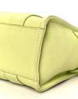 Grained Calfskin Small The Tote Bag Limoncello