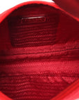 Tessuto Nylon Mini Re-Edition 2000 Bag Rosso