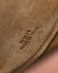 Calfskin Canvas Anagram Mini Gate Dual Bag Ecru Tan