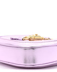 Laminated Nappa Nano Jackie 1961 Hobo Metallic Rosa