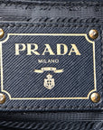 Saffiano Tessuto Nylon Shopping Tote Royal Blue