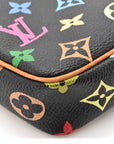 Monogram Multicolor Pochette Accessories Black