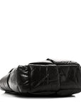 Calfskin Maxi Intrecciato Puffy Chain Tote Bag Fondente