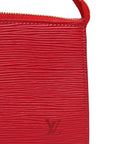 Epi Pochette Accessories 24 Castillan Red