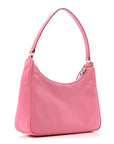 Re-Nylon Saffiano Mini Re-Edition 2005 Bag Begonia