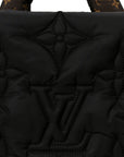 Econyl Monogram Pillow Giant Onthego MM Black