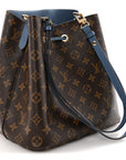 Monogram Neonoe MM Blue Jean