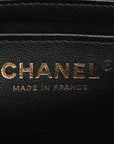 Caviar Quilted Mini Square Flap Black