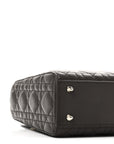 Lambskin Cannage Small My ABCD1OR Lady D1OR Dark Brown