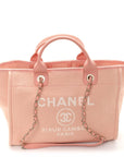 Mixed Fibers Small Deauville Tote Pink