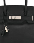 Epsom Birkin 30 Black