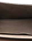 Vitello Century F is FNDI Bi-Color FF 1974 Embossed Kan I Shoulder Bag Fragola Maya Black