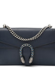 Dollar Calfskin Crystal Small Dionysus Shoulder Bag Blue Agata Montana Sapphire