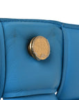 Lambskin Maxi Intrecciato Padded Chain Cassette Crossbody Bag Swimming Pool