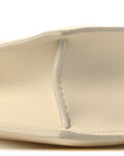 Smooth Calfskin La Petite Pochette Rond Carre Light Ivory