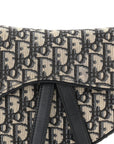 Oblique Saddle Bag Blue