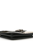 GG Supreme Monogram Medium Dionysus Shoulder Bag Black