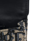 Oblique Saddle Belt Bag Blue