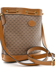 X DISNEY Mini Vintage GG Supreme Monogram Bucket Bag Beige Vintage Sun Oil