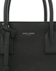 Grained Calfskin Baby Sac De Jour Souple Black