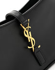 Smooth Calfskin Le 5 A 7 Mini Hobo Black