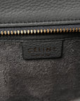 Baby Drummed Calfskin Nano Luggage Kohl