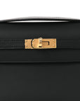 Swift Kelly Pochette Clutch Black