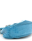 Agneau Arena Le Cagole Shoulder Bag XS Turquoise