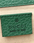 Dollar Calfskin Crystal Small Dionysus Shoulder Bag Emerald