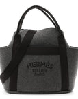 Felt Sac De Pansage Groom Bag Acier