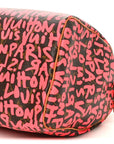 Monogram Graffiti Speedy 30 Fuchsia