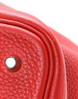 Taurillon Clemence Picotin Lock 22 MM Rouge Tomate