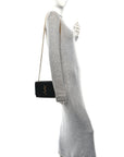 Grain De Poudre Small Monogram Kate Satchel Black
