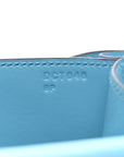 Epsom Enamel Constance 18 Bleu Du Nord Rouge de Coeur