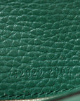 Dollar Calfskin Crystal Mini Dionysus Top Handle Bag Emerald