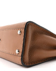Cuoio Romano Selleria Bi-Color Medium Peekaboo Iconic Satchel Mou Deserto